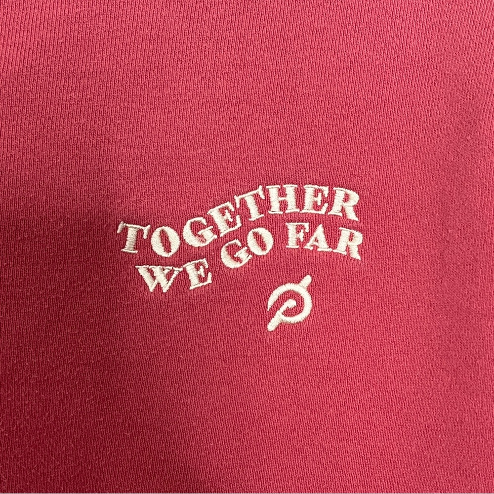 Peloton Patchwork Crew Pullover Top - image 3